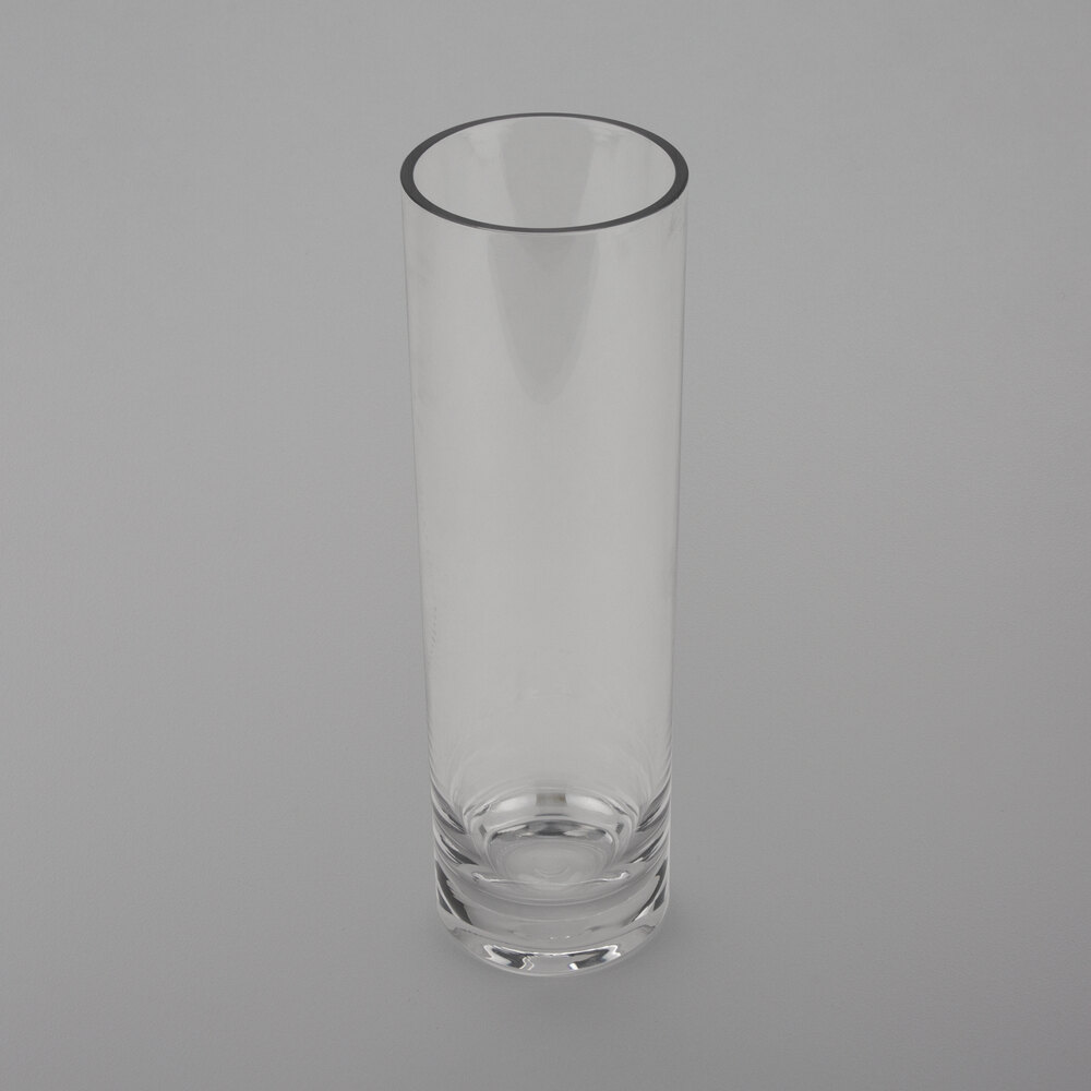 GET V-13-CL Ace of Vase 31 1/2" Clear Polycarbonate Accent Vase