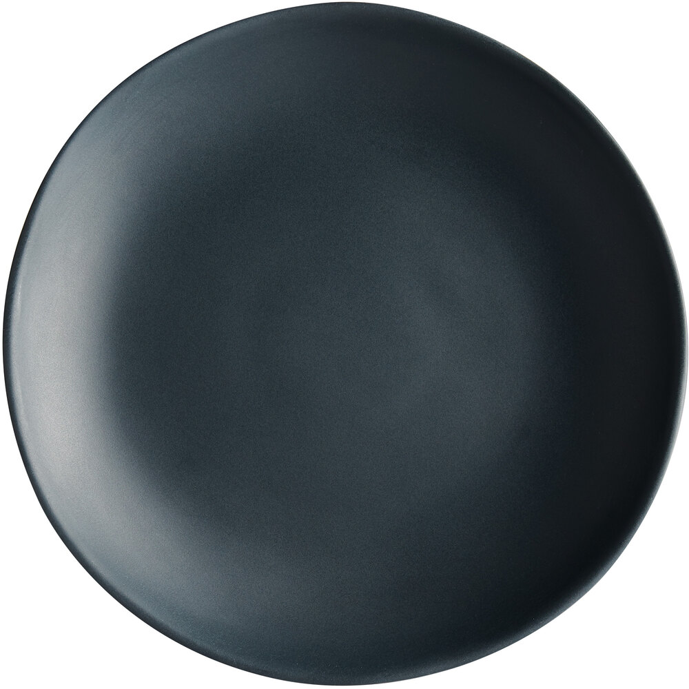 Carlisle 5310638 Ridge 9" Slate Melamine Salad Plate - 12/Case