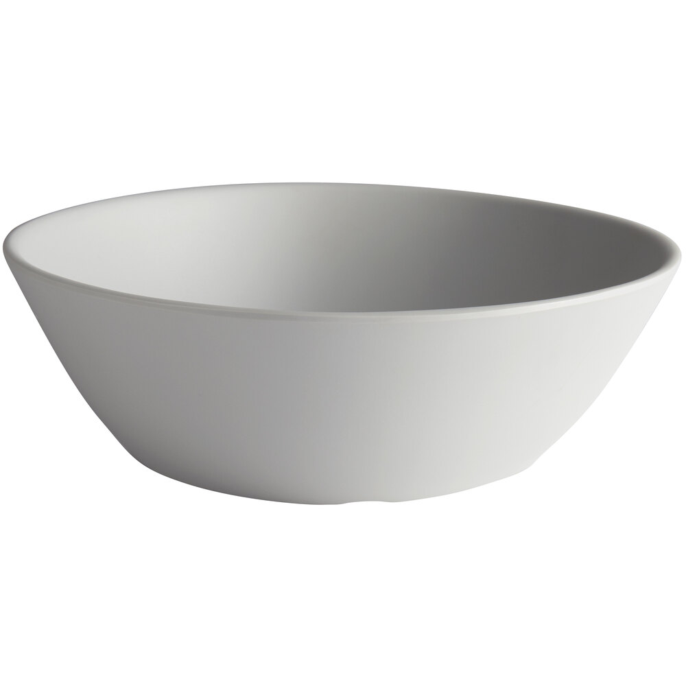 Carlisle 5310923 Ridge 52 oz. Cement Melamine Bowl - 12/Case