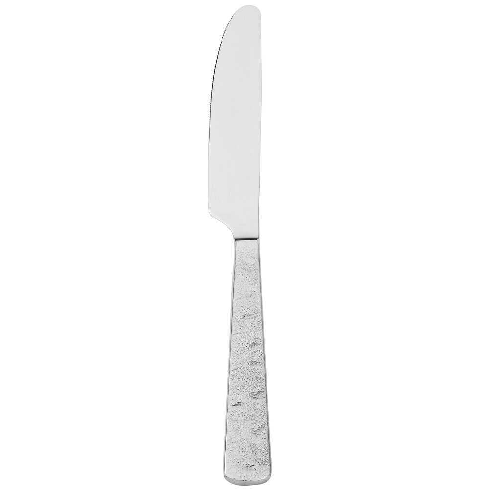Walco Vestige from Steelite International WLVES45 9 3/8" 18/10 Stainless Steel Extra Heavy Weight Dinner Knife - 12/Case