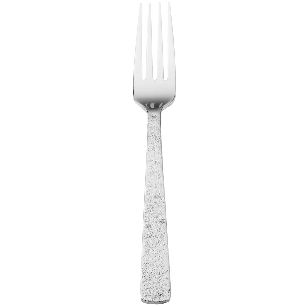 Walco Vestige from Steelite International WLVES051 8 1/2" 18/10 Stainless Steel Extra Heavy Weight Table Fork - 12/Case