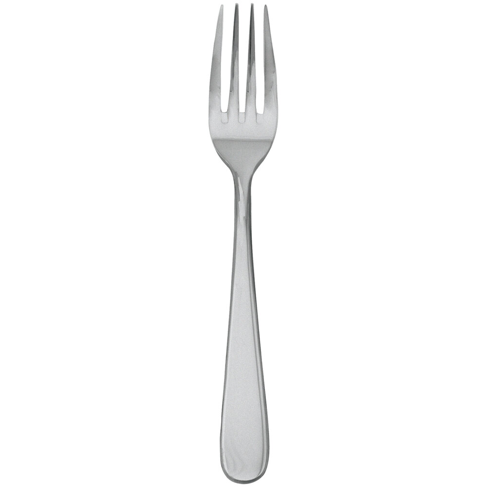 Walco Star from Steelite International WL08051FST 8" 18/10 Fieldstone Finish Stainless Steel Extra Heavy Weight European Table Fork - 12/Case