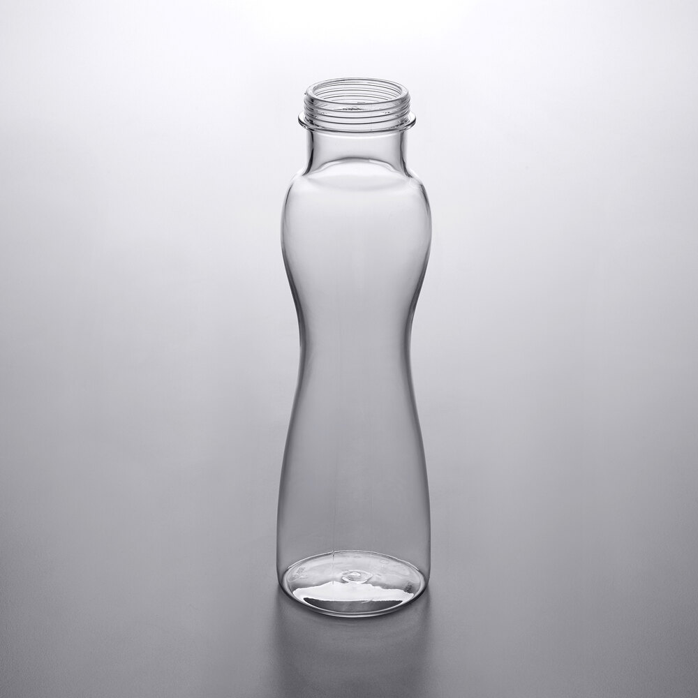 GET SDB-32-PC-B-CL 32 oz. Clear Polycarbonate Salad Dressing / Juice Bottle