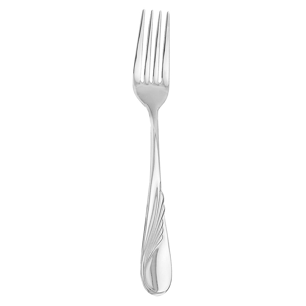 Walco Goddess from Steelite International WL21051 8 1/8" 18/10 Stainless Steel Extra Heavy Weight European Dinner Fork - 24/Case