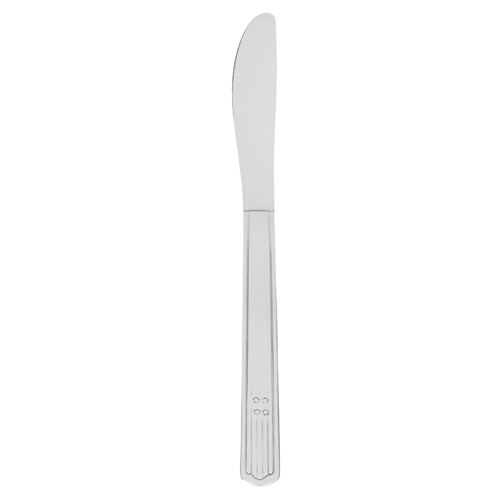 Walco Stars and Stripes from Steelite International WL3245 8" 18/0 Stainless Steel Dinner Knife - 12/Case