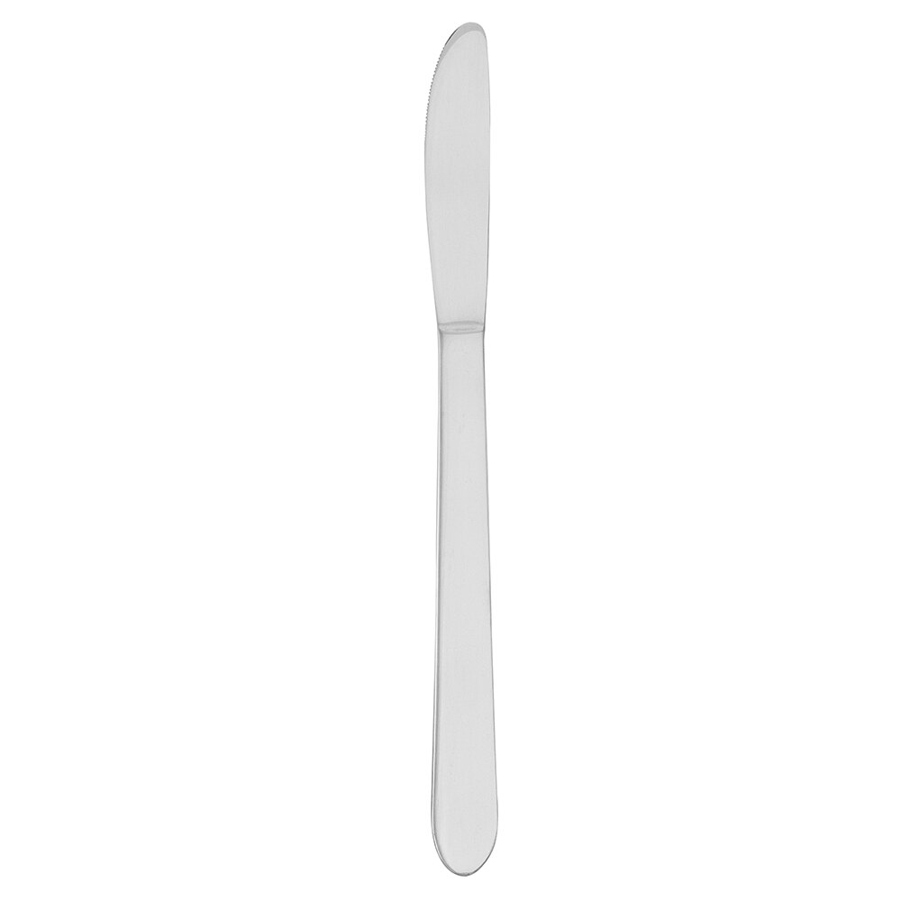 Walco Streamline from Steelite International WL3345N 9" 18/0 Heavy Weight Stainless Steel Dinner Knife - 12/Case