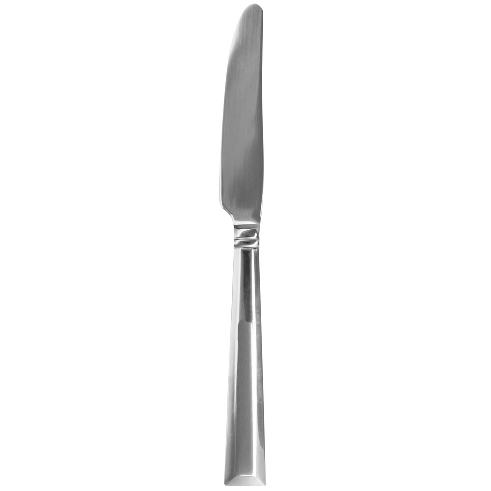 Walco Truss from Steelite International WLTRU45 9 3/16" 18/0 Stainless Steel Heavy Weight Dinner Knife - 12/Case