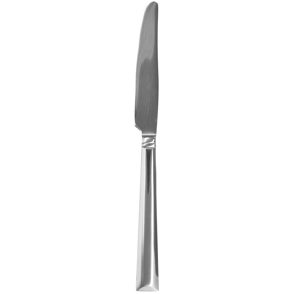 Walco Truss from Steelite International WLTRU451 9 3/4" 18/0 Stainless Steel Heavy Weight European Table Knife - 12/Case