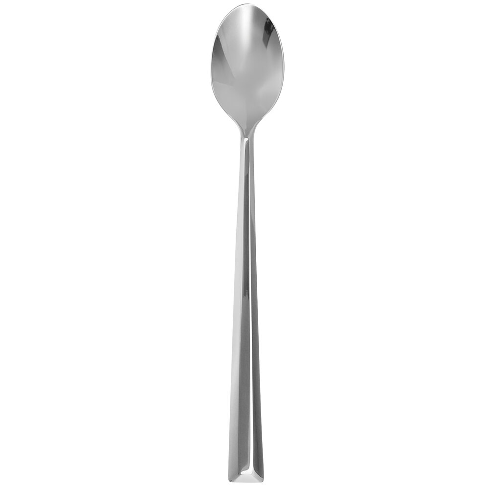 Walco Truss from Steelite International WLTRU04 7 3/4" 18/0 Stainless Steel Heavy Weight Iced Tea Spoon - 12/Case