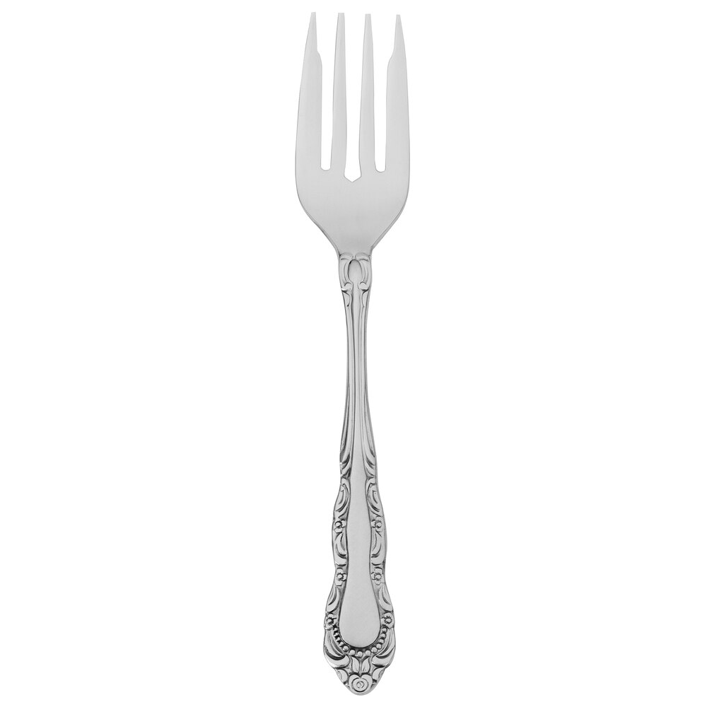 Walco Patrician from Steelite International WL3806 6 11/16" 18/0 Stainless Steel Heavy Weight Salad Fork - 24/Case