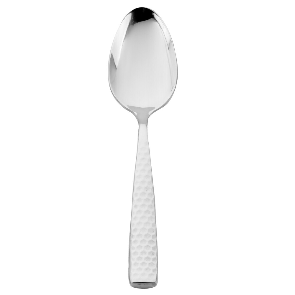 Walco Alps from Steelite International WL4803 9" 18/0 Stainless Steel Heavy Weight Serving Spoon - 12/Case