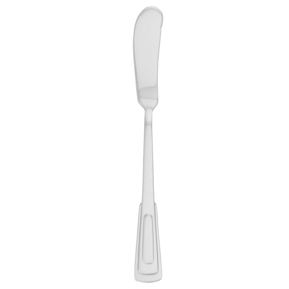 Walco Chanteclair from Steelite International WL3110 6 3/4" 18/10 Stainless Steel Extra Heavy Weight Butter Spreader - 12/Case