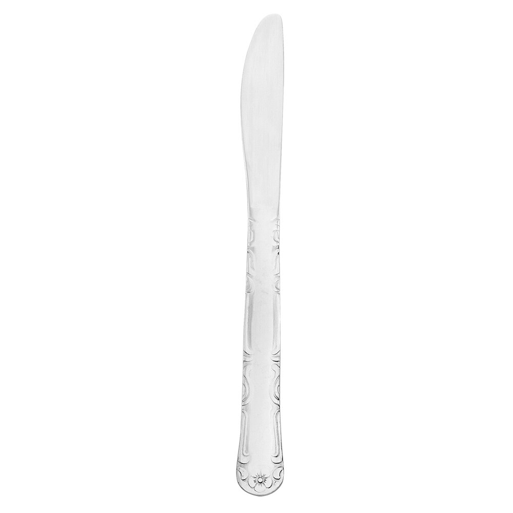 Walco Barclay from Steelite International WL11945 6 3/4" 18/0 Stainless Steel Medium Weight Children's Dinner Knife - 12/Case