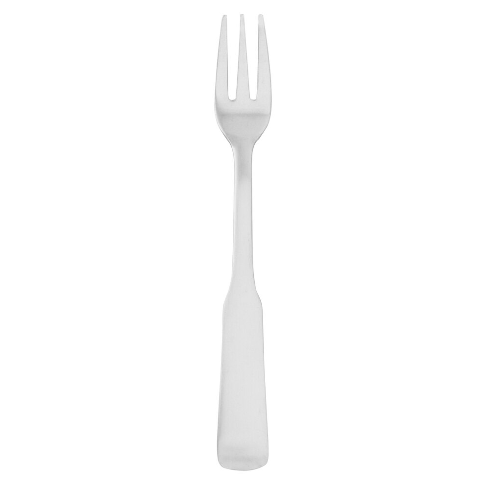 Walco Derby from Steelite International WL4715 5 3/4" 18/0 Stainless Steel Medium Weight Cocktail Fork - 24/Case