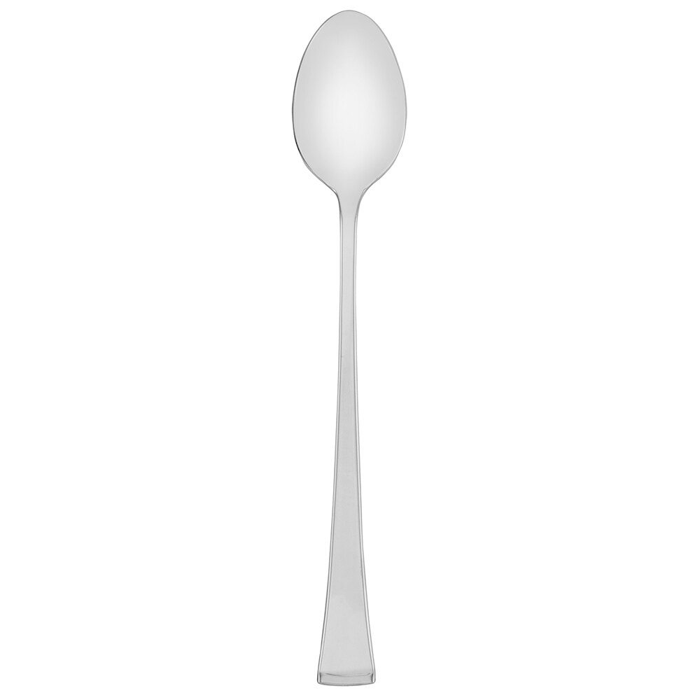 Walco Sonnet from Steelite International WL8204 7 3/8" 18/0 Stainless Steel Heavy Weight Iced Tea Spoon - 24/Case