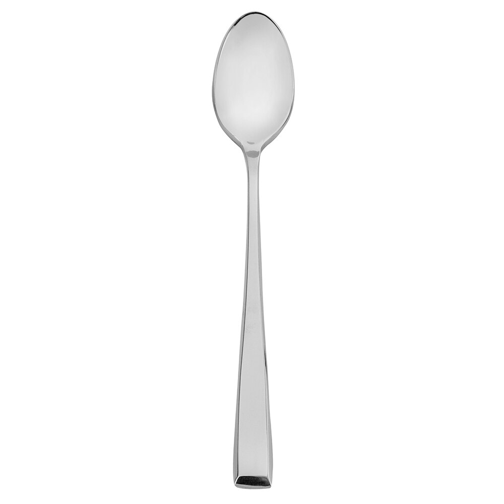 Walco Baypoint from Steelite International WL8304 7 13/16" 18/0 Stainless Steel Heavy Weight Iced Tea Spoon - 12/Case