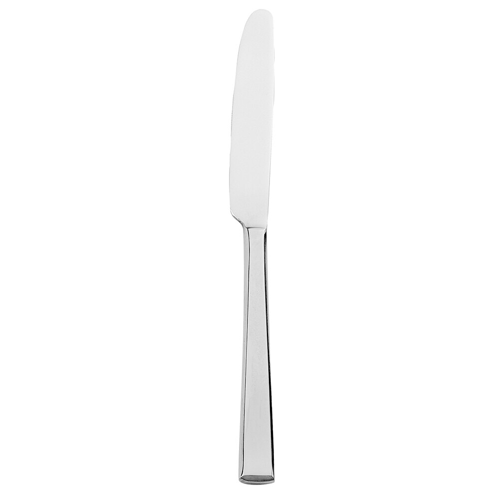 Walco Baypoint from Steelite International WL83451 9 1/2" 18/0 Stainless Steel Heavy Weight European Table Knife - 12/Case