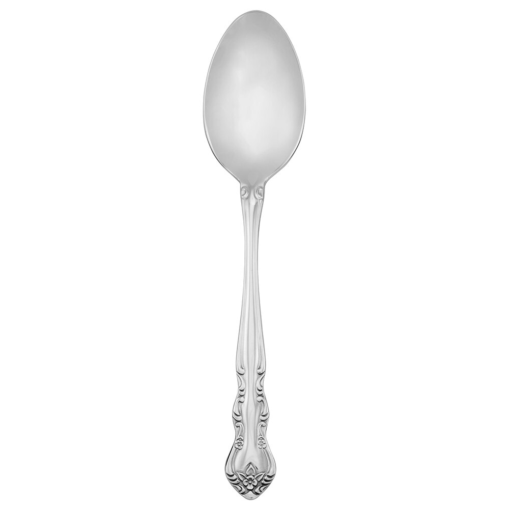 Walco Discretion from Steelite International WL6503 8 3/4" 18/0 Stainless Steel Heavy Weight Serving Spoon - 24/Case