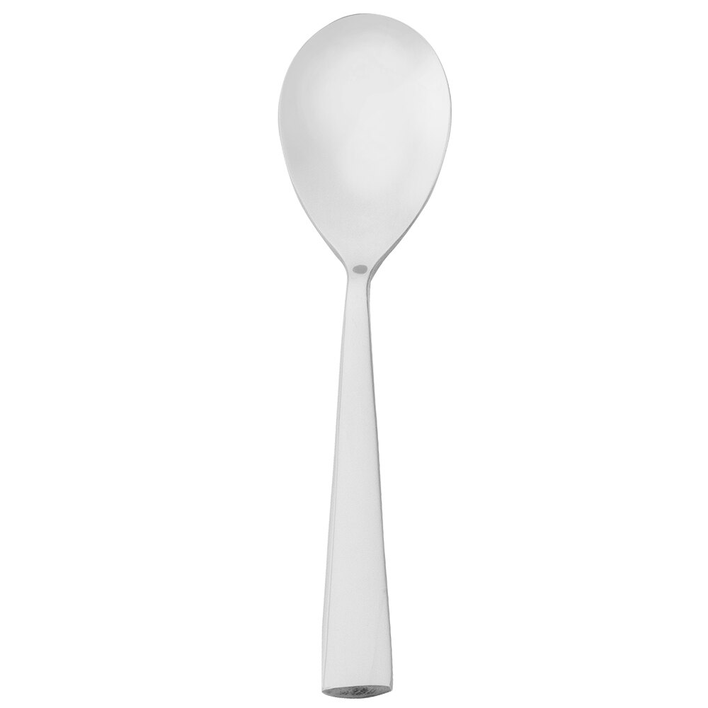 Walco Audition from Steelite International WLAUD29 4 3/8" 18/10 Stainless Steel Extra Heavy Weight Demitasse Spoon - 12/Case