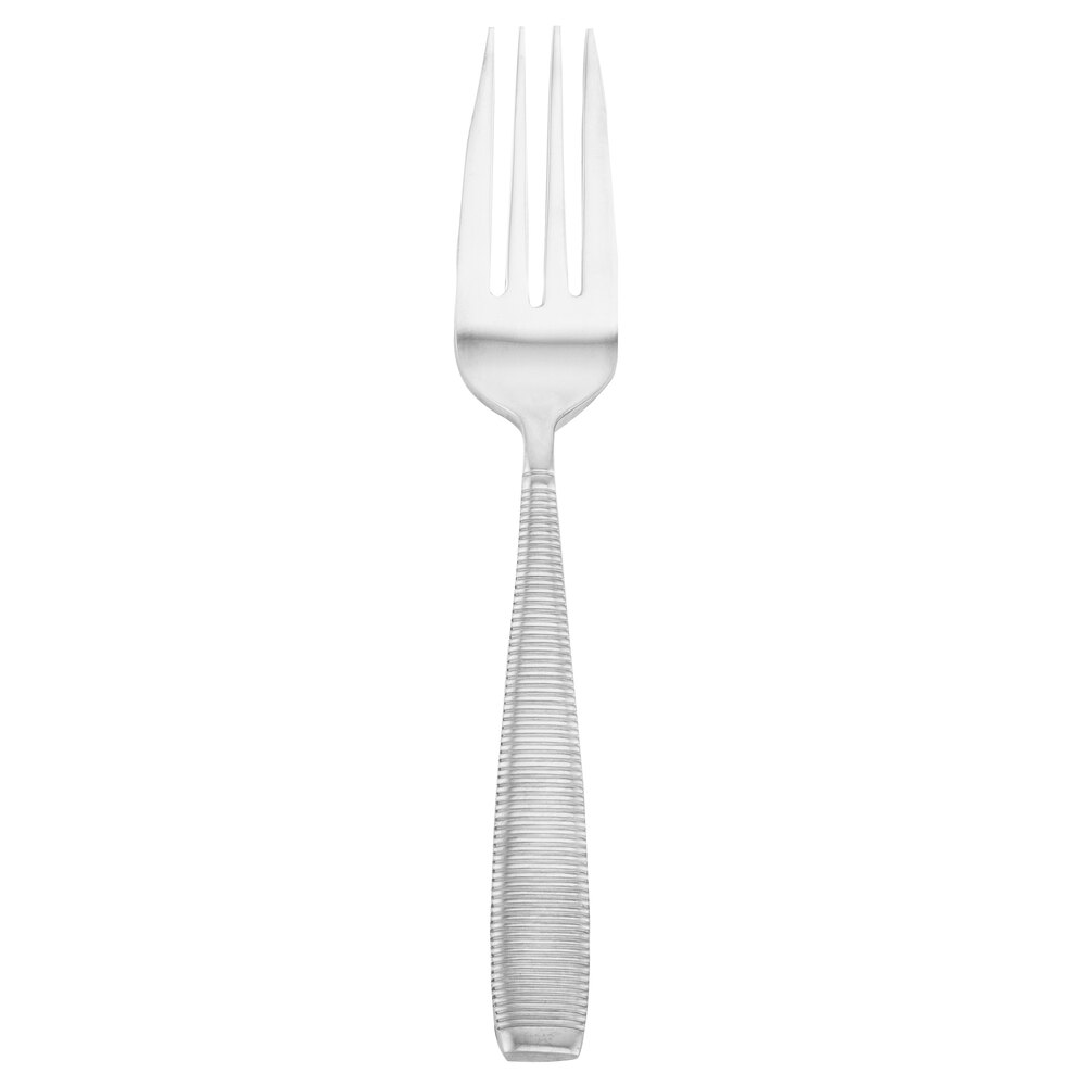 Walco Mastaba from Steelite International WLMAS05 7 3/4" 18/10 Stainless Steel Extra Heavy Weight Dinner Fork - 12/Case