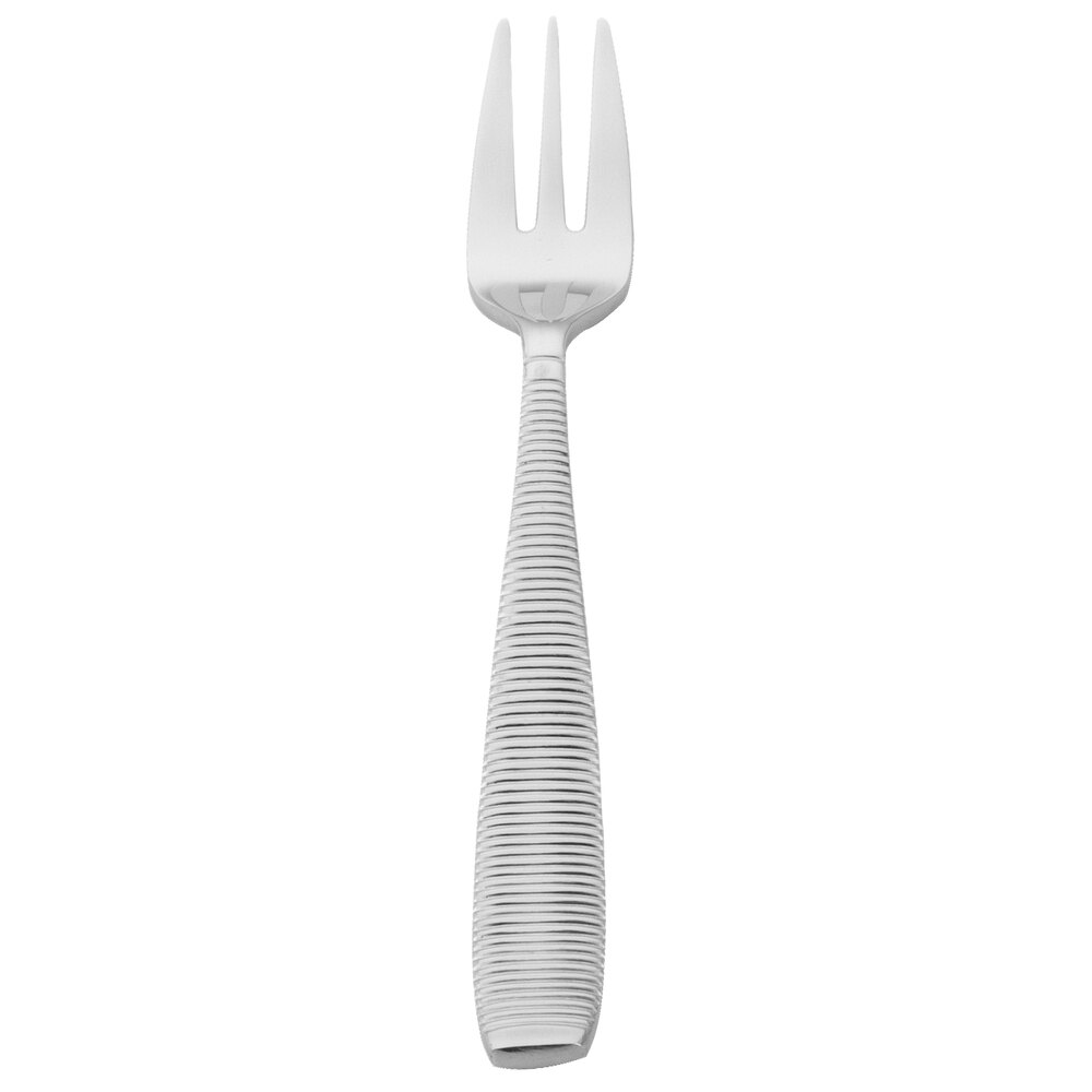 Walco Mastaba from Steelite International WLMAS15 5 5/8" 18/10 Stainless Steel Extra Heavy Weight Cocktail Fork - 12/Case