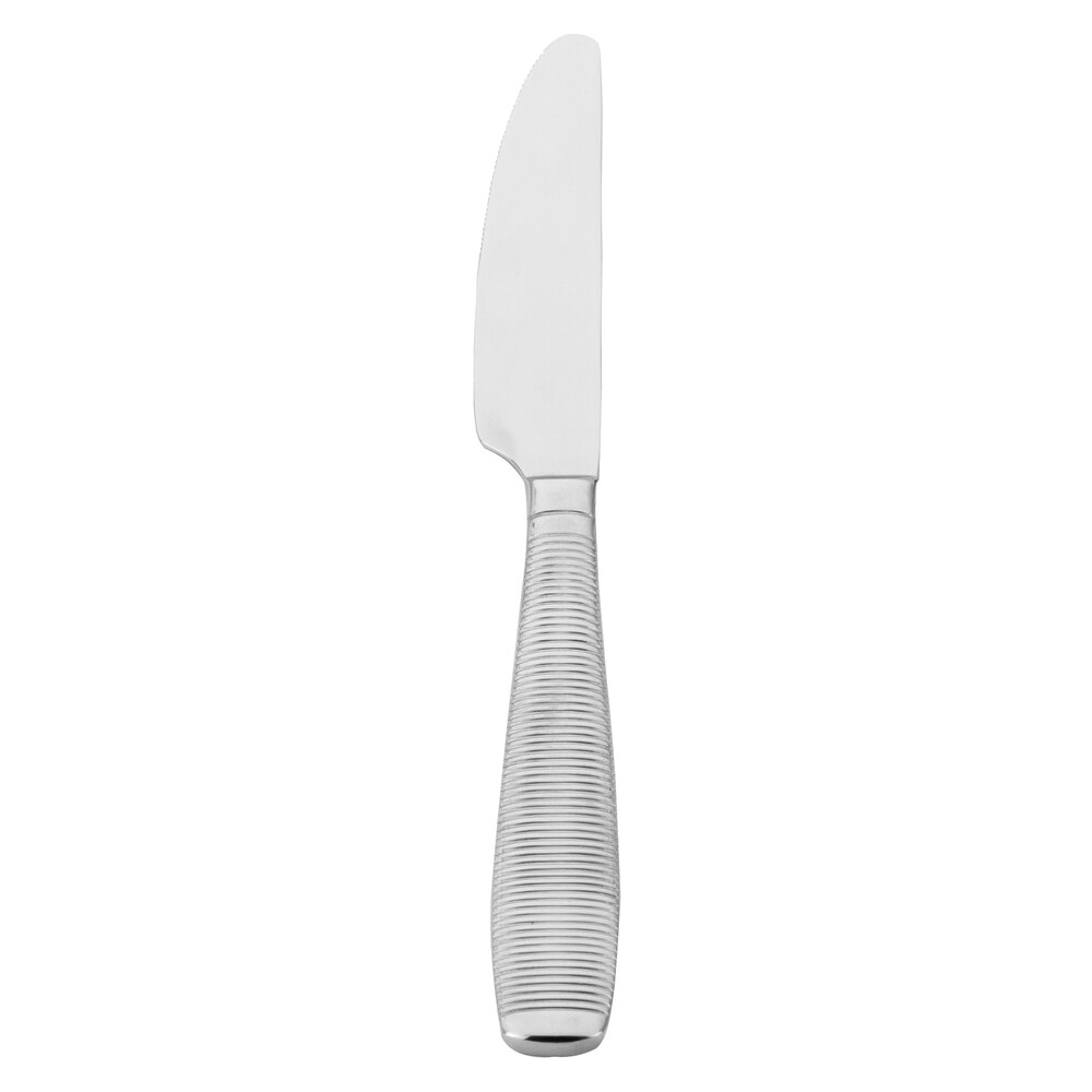 Walco Mastaba from Steelite International WLMAS45 8 13/16" 18/10 Stainless Steel Extra Heavy Weight Dinner Knife - 12/Case