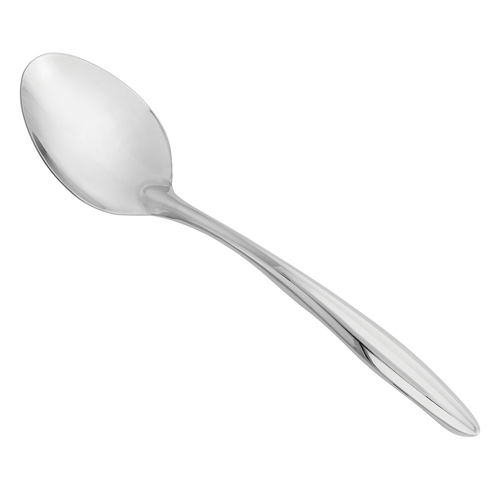 Walco Idol from Steelite International WLID012 10" 18/10 Stainless Steel Solid Serving Spoon - 12/Case