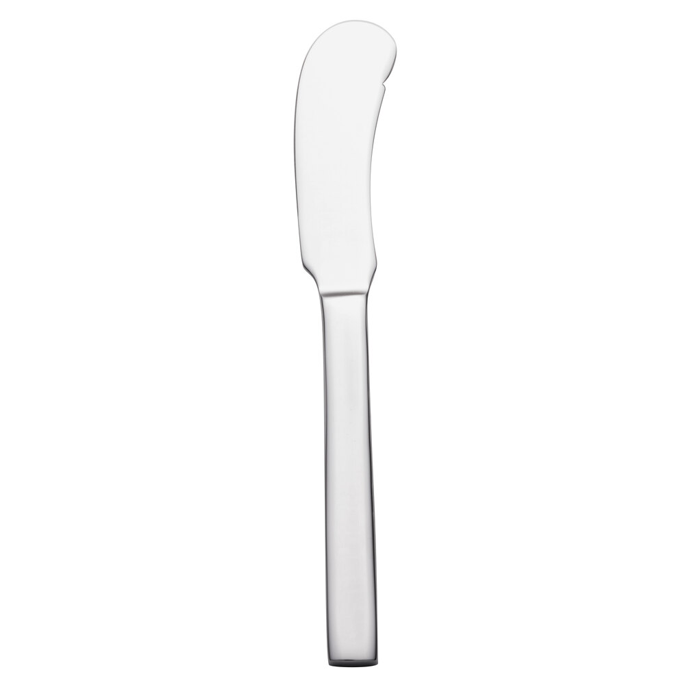 Walco Semi from Steelite International WL0911 6 11/16" 18/10 Stainless Steel Extra Heavy Weight Butter Knife - 12/Case