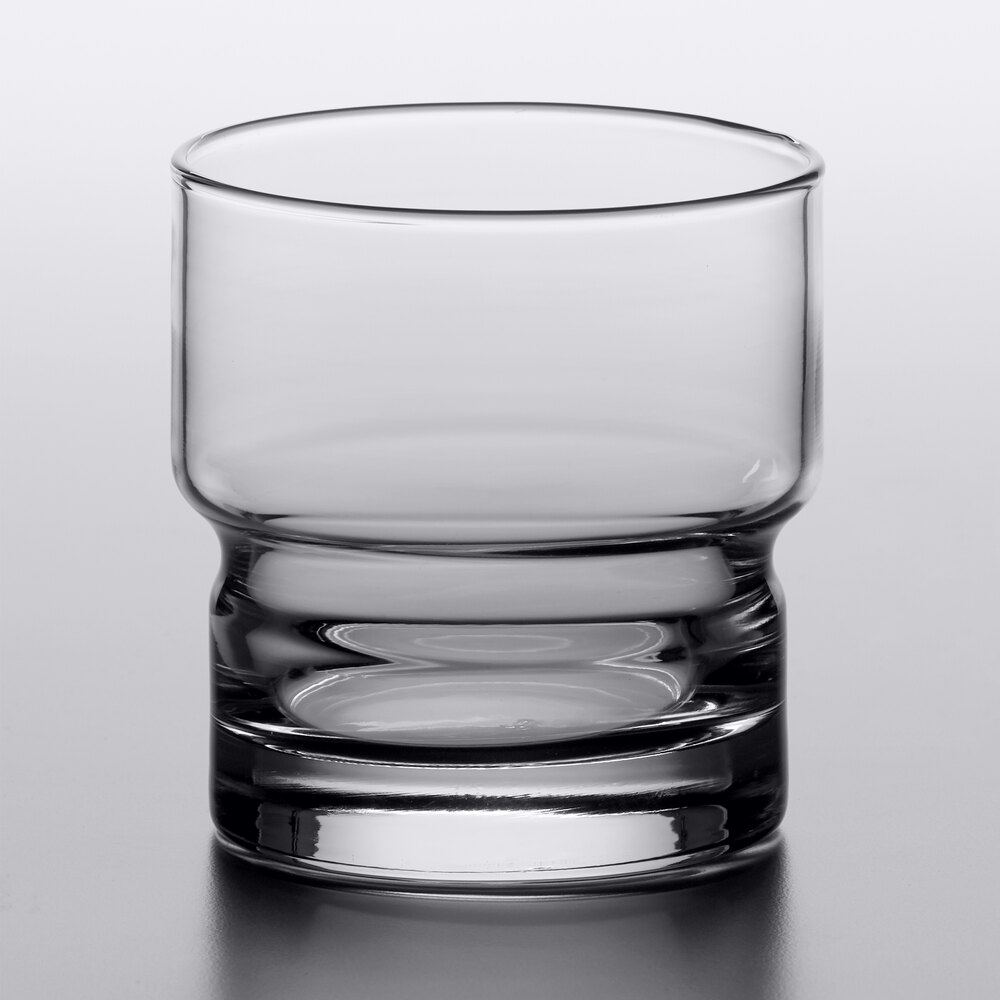 Libbey Newton 10 oz. Customizable Stackable Rocks / Old Fashioned Glass - 12/Case