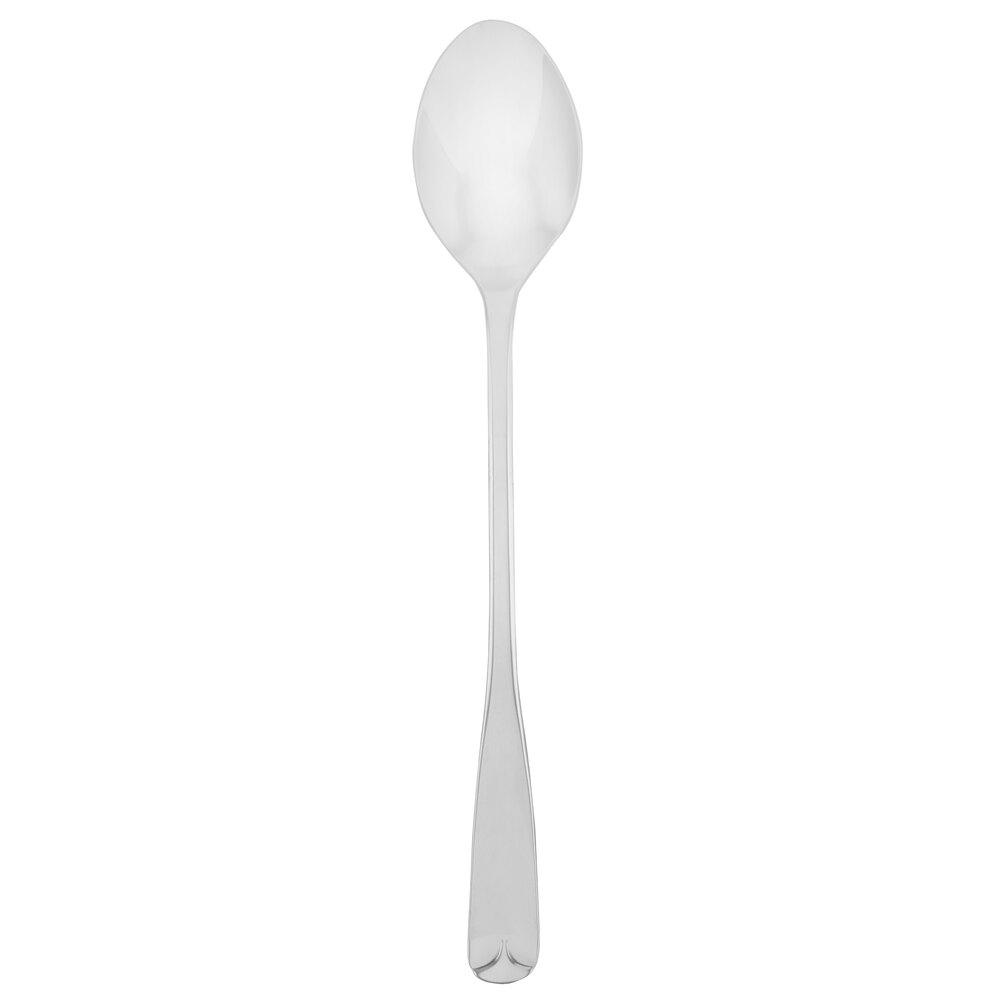 Walco Olde Towne from Steelite International WL8404 7 1/2" 18/0 Stainless Steel Medium Weight Iced Tea Spoon - 24/Case