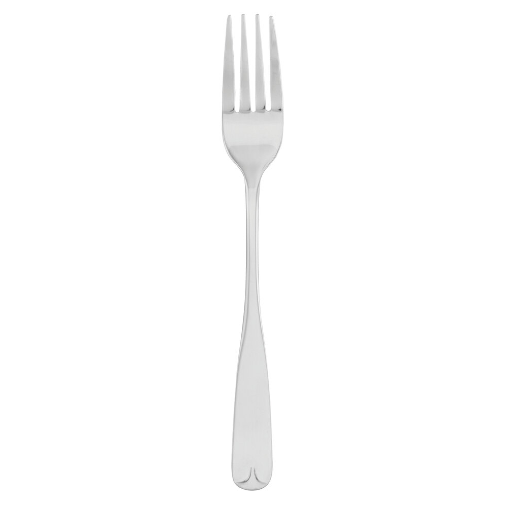 Walco Olde Towne from Steelite International WL8405 7 3/4" 18/0 Stainless Steel Medium Weight Dinner Fork - 24/Case