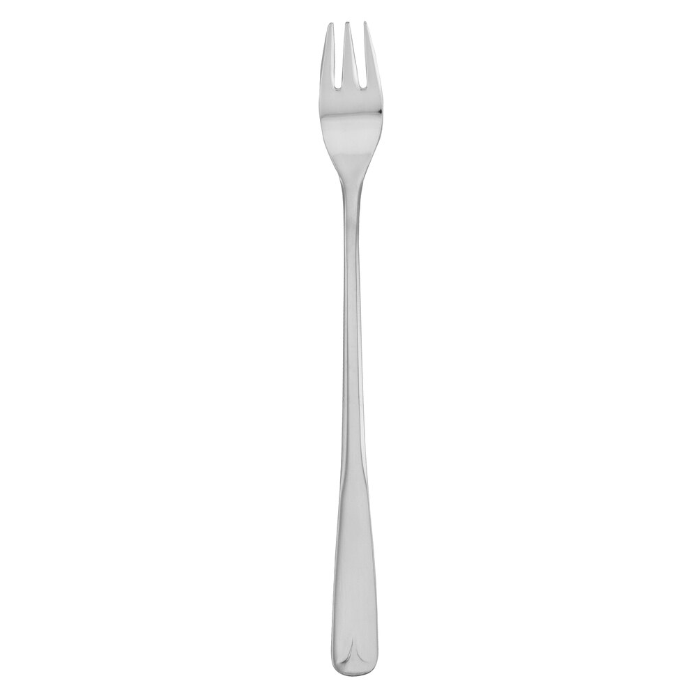 Walco Olde Towne from Steelite International WL8415 6 3/8" 18/0 Stainless Steel Medium Weight Cocktail Fork - 24/Case