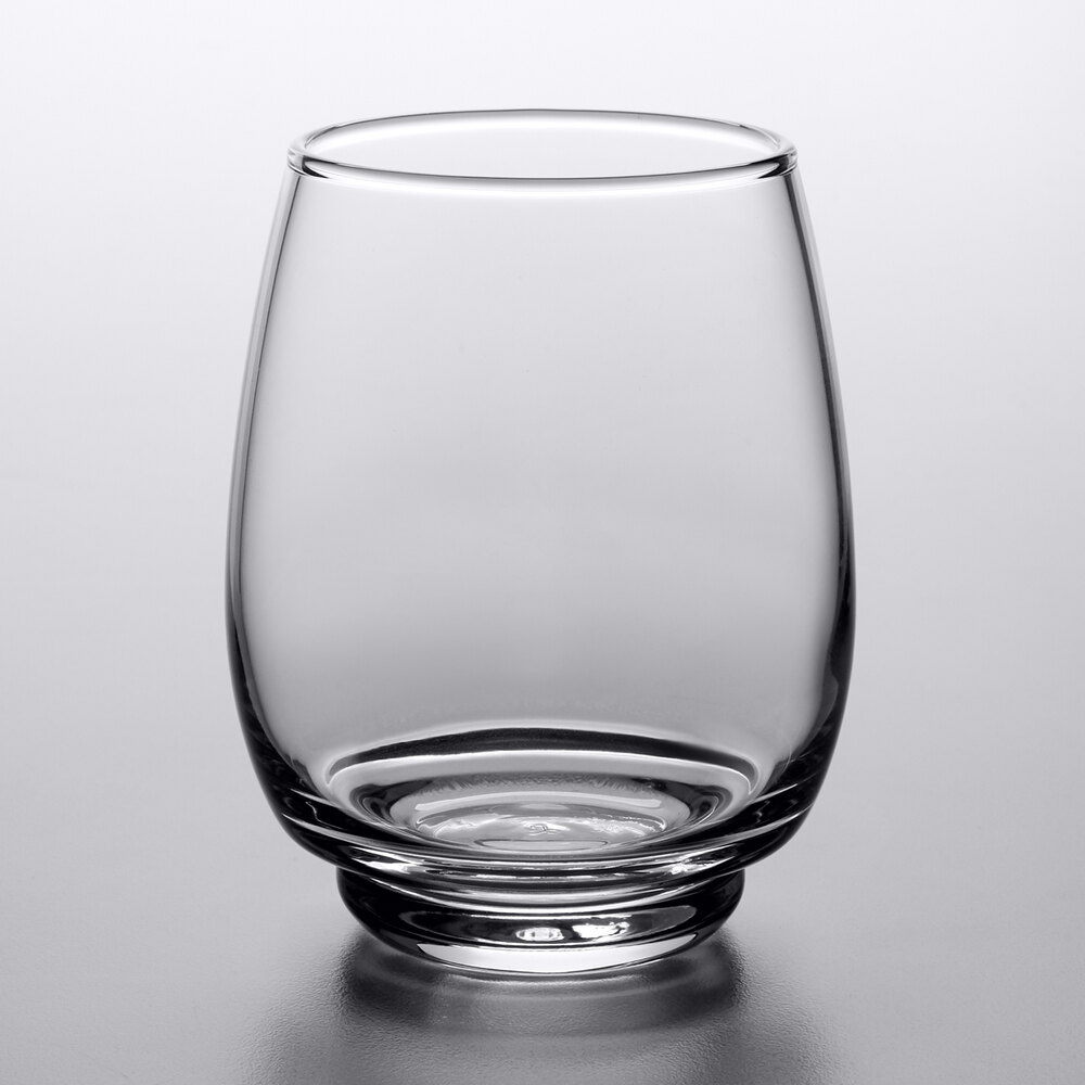 Libbey 12015 Orbital 8.5 oz. Customizable Stackable Beverage Glass - 12/Case