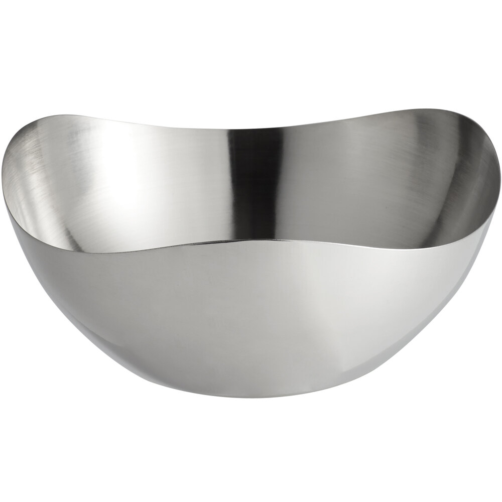 Libbey TTB-5 16 oz. Brushed Metal Tri-Tip Bowl