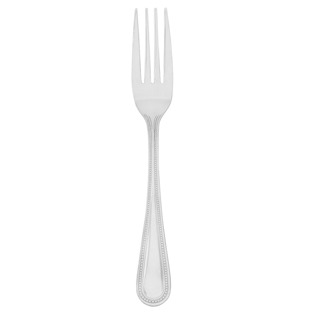 Walco Accolade from Steelite International WL4505 7 5/8" 18/0 Stainless Steel Heavy Weight Dinner Fork - 24/Case