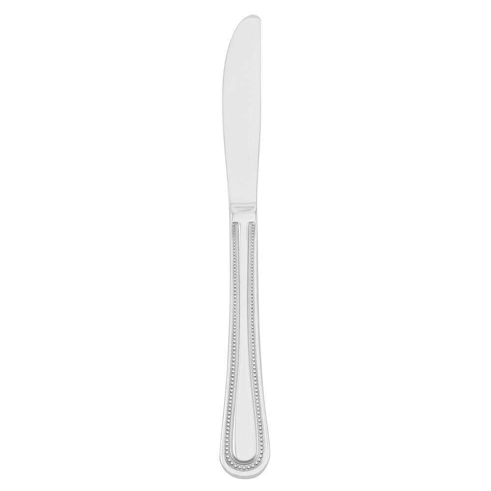 Walco Accolade from Steelite International WL4545 8 9/16" 18/0 Stainless Steel Heavy Weight Dinner Knife - 12/Case