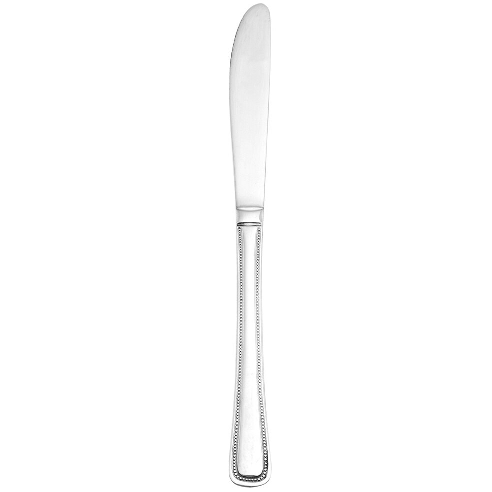 Walco Poise from Steelite International WL5545 8 7/8" 18/0 Stainless Steel Medium Weight Dinner Knife - 12/Case