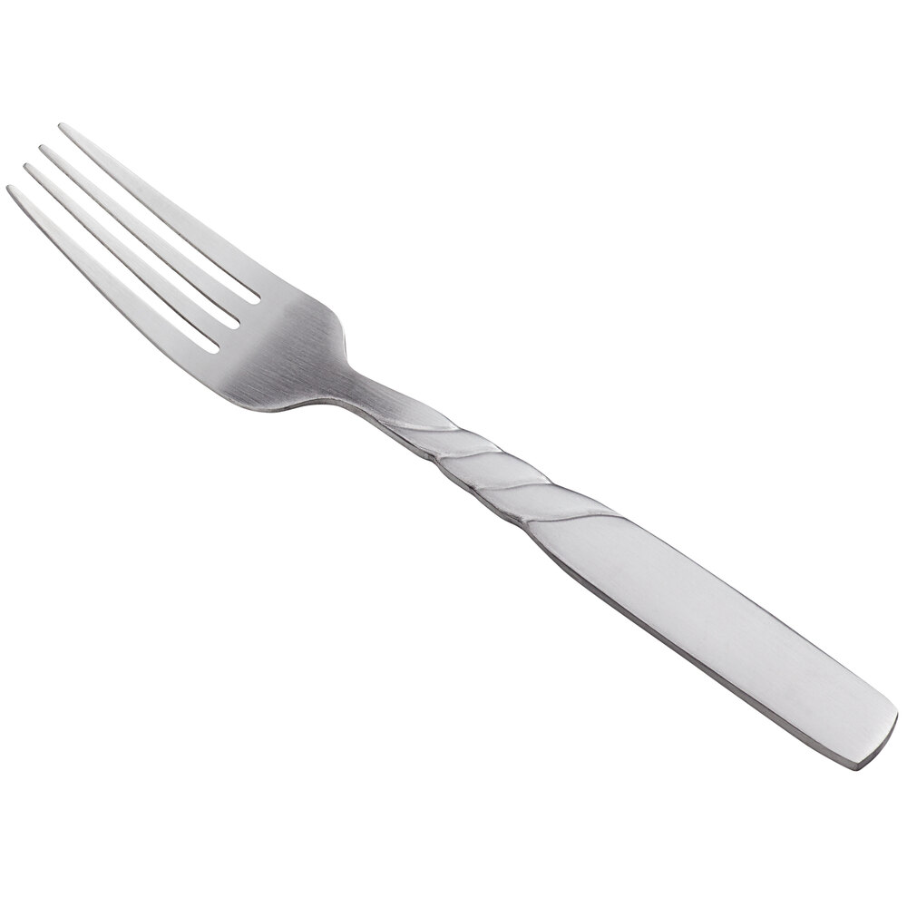 World Tableware 322 038 Collingwood 6 7/8" 18/0 Stainless Steel Heavy Weight Salad Fork - 36/Case