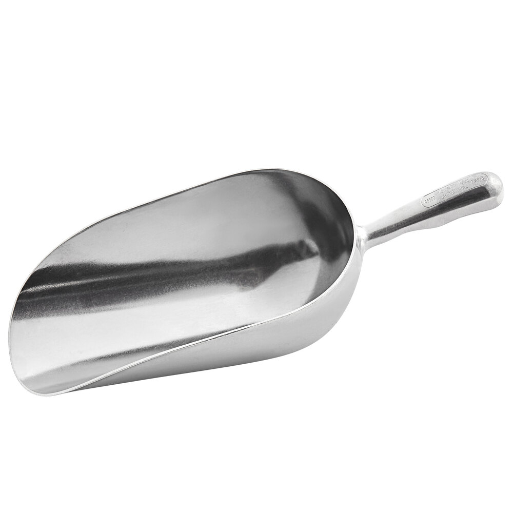 Vollrath 46893 38 oz. One-Piece Cast Aluminum Ice Scoop