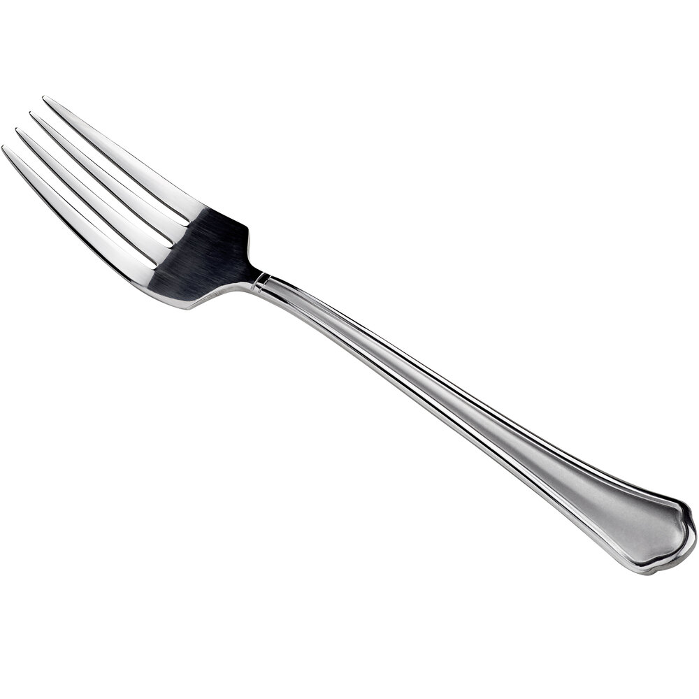 Acopa Sienna 7 1/4" 18/0 Stainless Steel Heavy Weight Dinner Fork - 12/Case