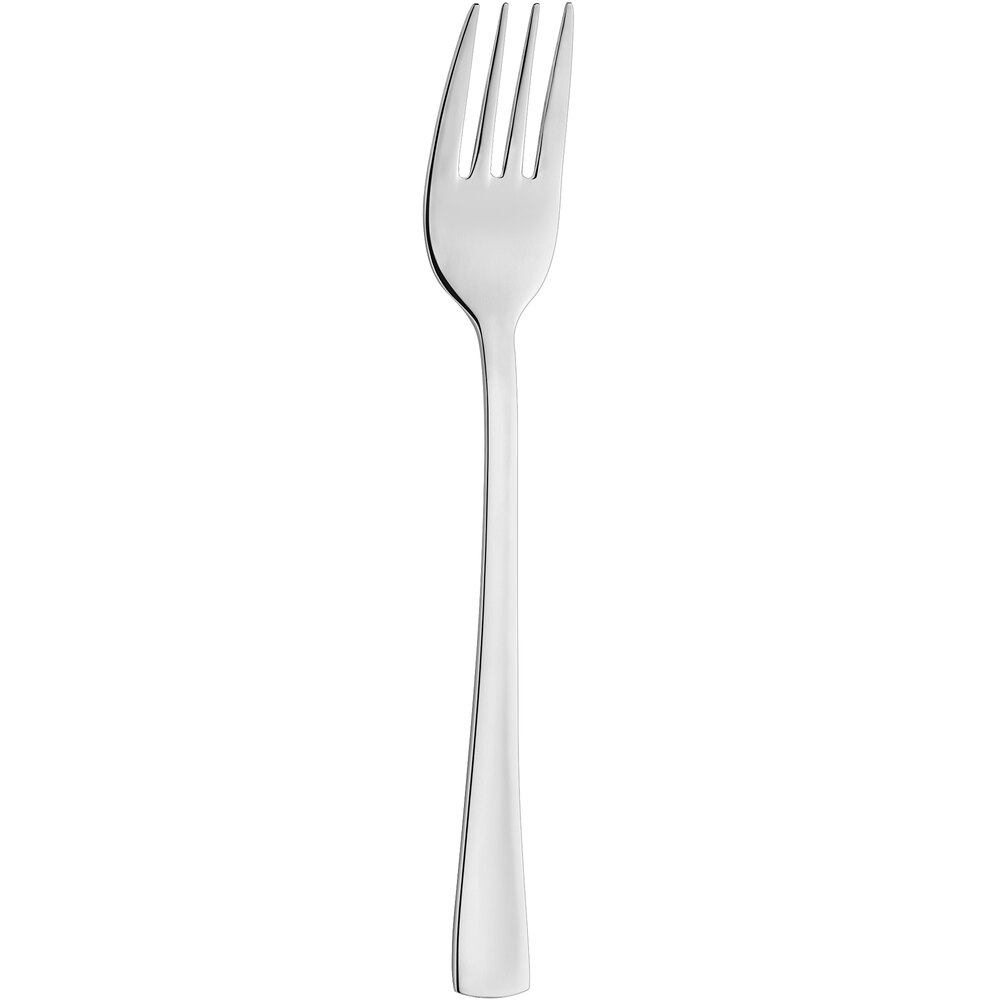 Amefa 182400B000320 Atlantic 7 7/16" 18/10 Stainless Steel Extra Heavy Weight Table Fork - 12/Pack