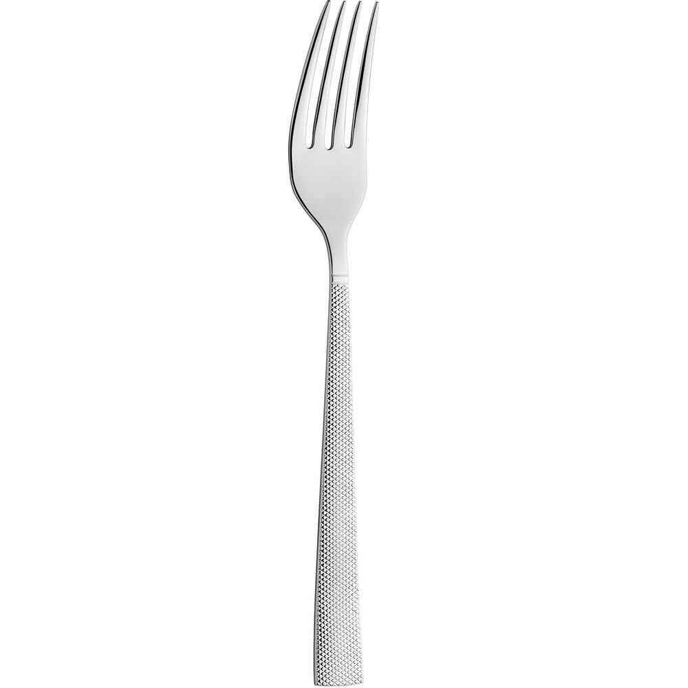 Amefa 801000B000320 Jewel 8 1/4" 18/10 Stainless Steel Extra Heavy Weight Table Fork - 12/Pack