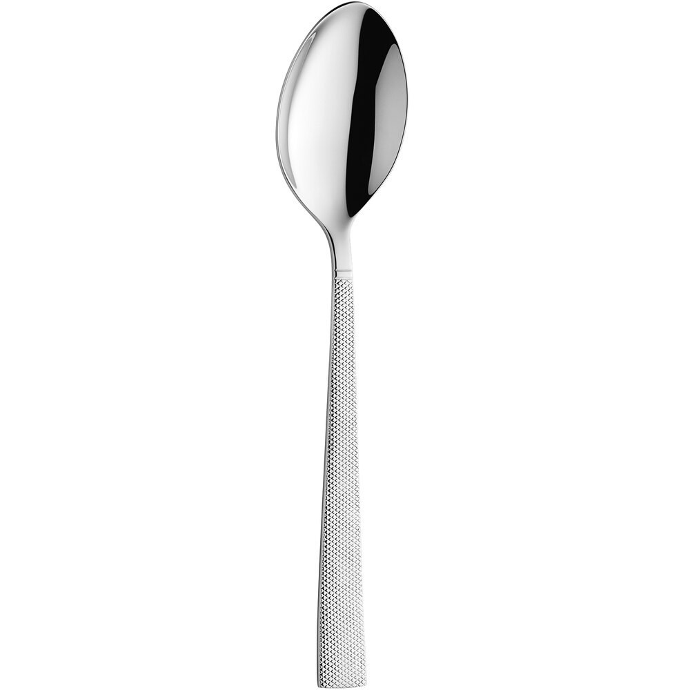 Amefa 801000B000325 Jewel 8 1/16" 18/10 Stainless Steel Extra Heavy Weight Tablespoon / Serving Spoon - 12/Pack