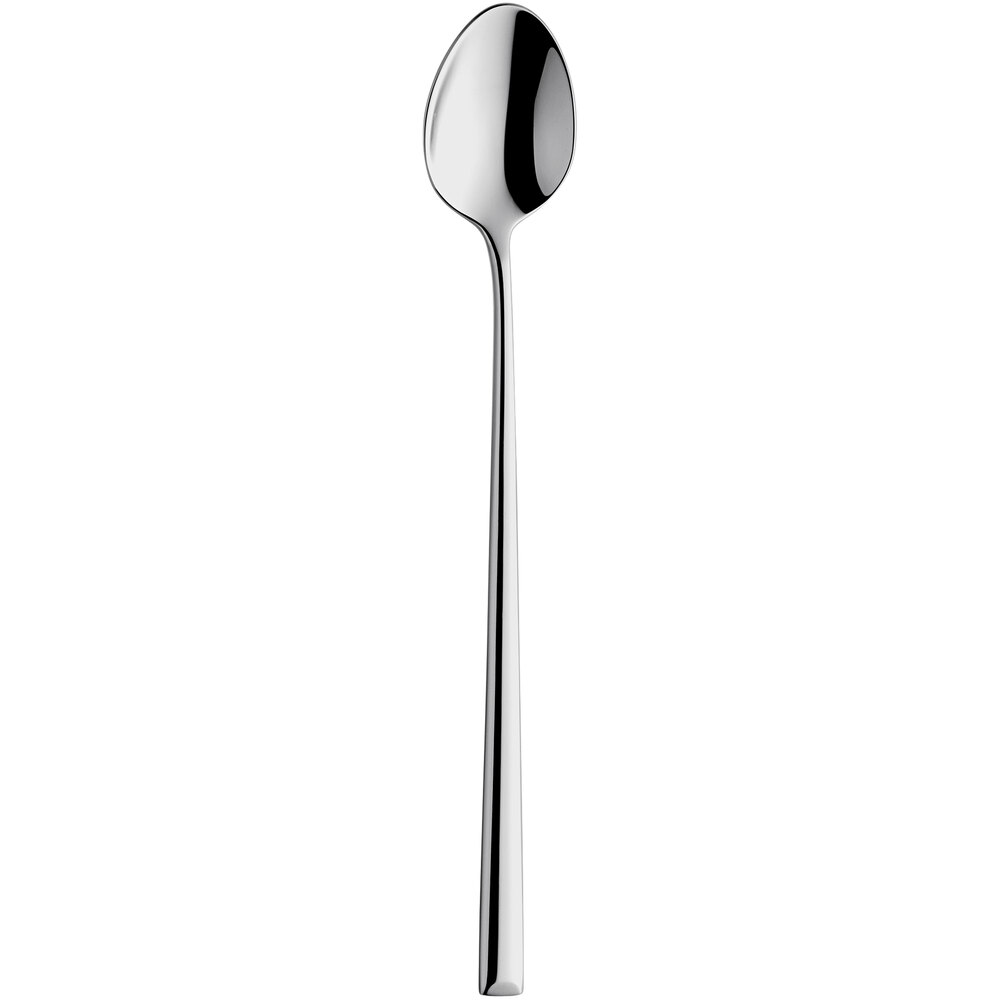 Amefa 117000B000400 Metropole 7" 18/10 Stainless Steel Extra Heavy Weight Iced Tea Spoon - 12/Pack