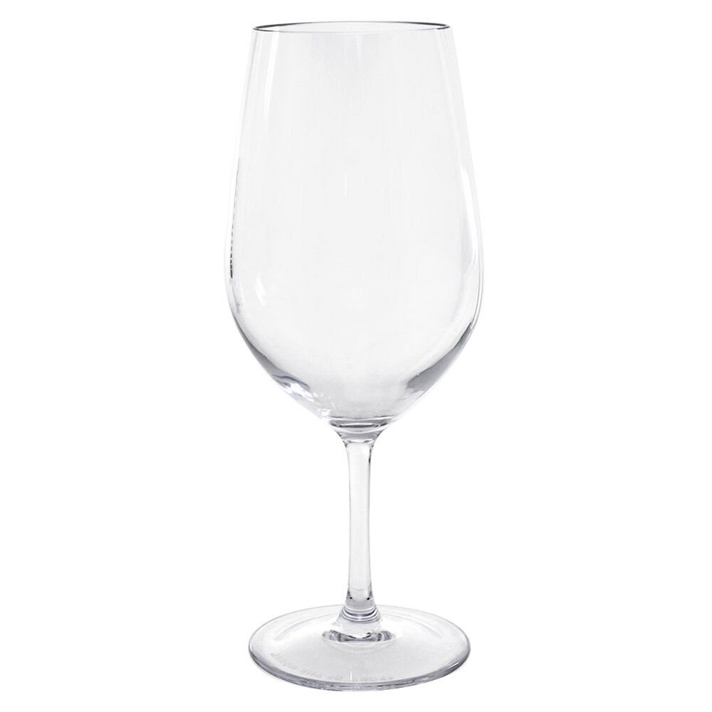 Front of the House AWI003CLT23 Drinkwise 20 oz. Tritan™ Plastic All-Purpose Wine Glass - 12/Pack