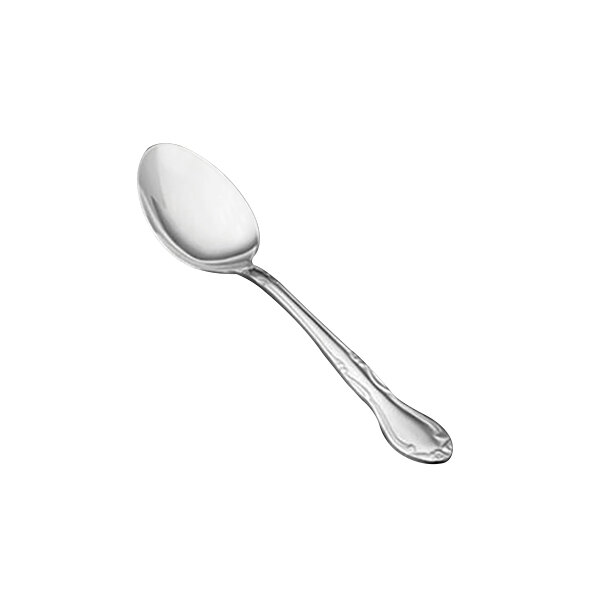 Vollrath 48151 Thornhill 7" 18/0 Stainless Steel Heavy Weight Dessert Spoon - 12/Case