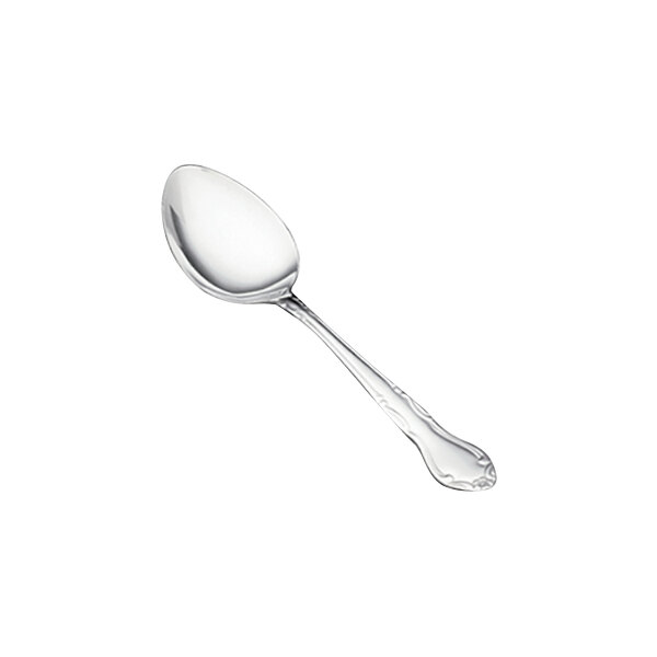 Vollrath 48152 Thornhill 8" 18/0 Stainless Steel Heavy Weight Serving Spoon - 12/Case