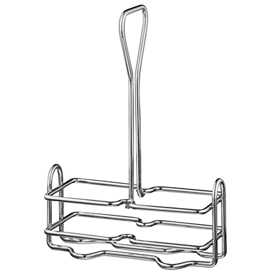 Vollrath WR-1020 5 3/4" x 2 5/8" x 7 1/4" Dripcut® Wire Cruets Caddy