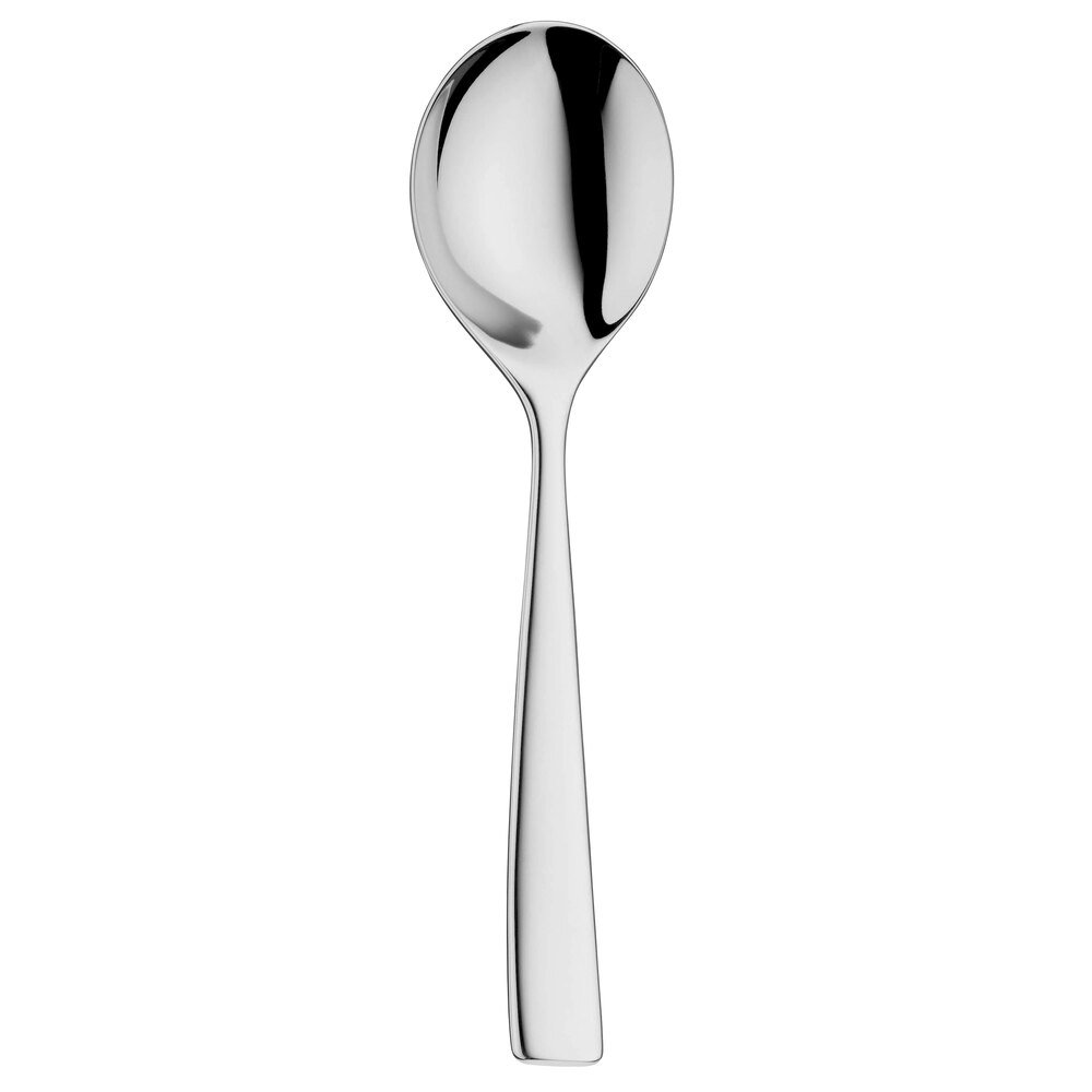 WMF Casino from BauscherHepp 6 1/2" 18/10 Stainless Steel Extra Heavy Weight Bouillon Spoon - 12/Case