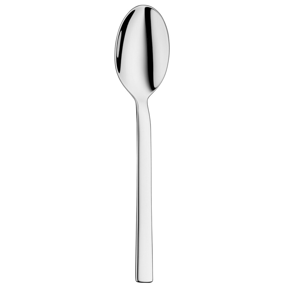 WMF Unic from BauscherHepp 4 1/4" 18/10 Stainless Steel Extra Heavy Weight Espresso Spoon - 12/Case